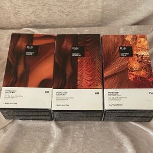 IGK Permanent Hair Color Kit - Sunset Lover, Smoky Scarlet, Copper Cola